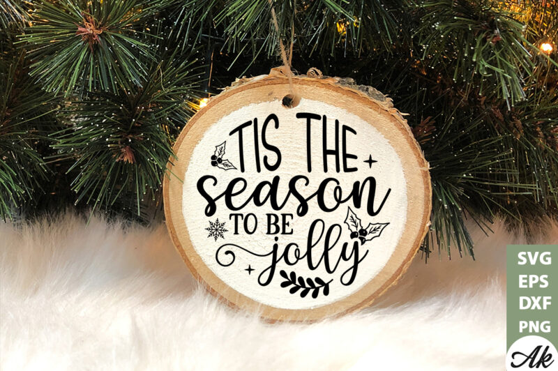 Christmas Round Sign SVG Bundle