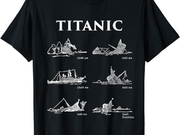 Titanic, titanic sinking, titanic history, titanic t-shirt png file