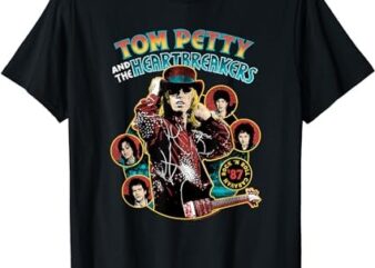 Tom Petty and the Heartbreakers Rock N Roll Caravan Top Hat T-Shirt