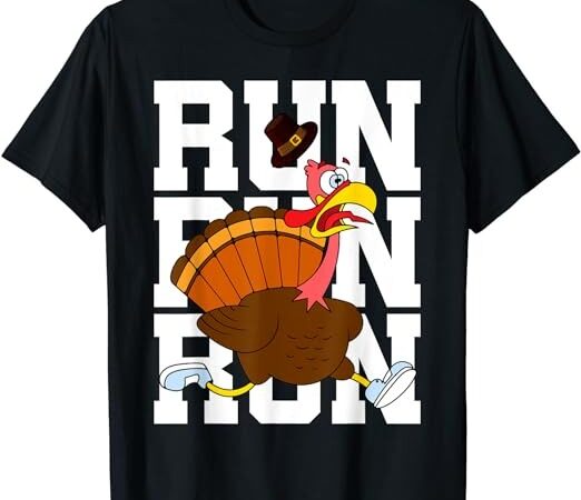 Turkey run costume thanksgiving running turkey trot t-shirt Turkey run costume thanksgiving running turkey trot t-shirt