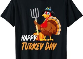 Turkeys Thanksgiving Pilgrim Holiday Mens & Womens T-Shirt