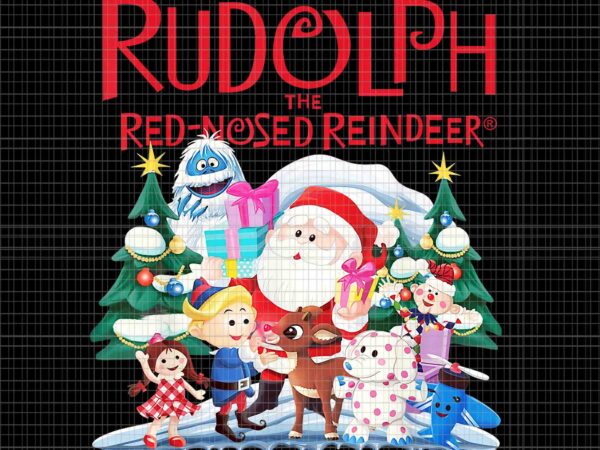 Rudolph the red nosed reindeer christmas special xmas png, rudolph the red nosed reindeer png, reindeer christmas png, rudolph reindeer png t shirt design online