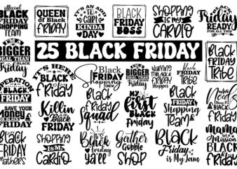 Black Friday SVG Bundle, SVG Bundle