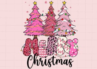 Pink Merry Christmas Svg, Pink Christmas Svg, Pink Winter Svg, Pink Santa Svg, Christmas Vibes, Pink Santa Claus Svg, Pink Cake Svg