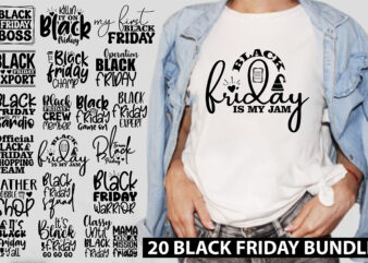 Black Friday SVG Bundle, SVG Bundle t shirt template