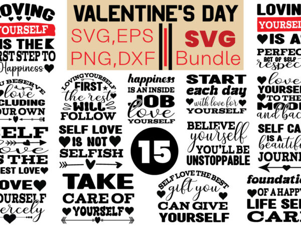 Valentine’s day t-sahirt bundle valentine’s day svg bundle t shirt vector art