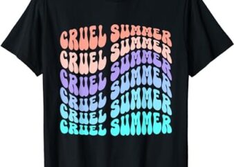 Vintage 70s style Cruel Summer Groovy Style T-Shirt