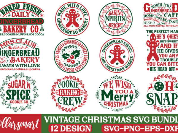 Christmas t-shirt design bundle , vintag christmas svg bundle