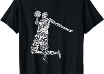 Vintage Jordan Basketball Player Birthday Gifts Men Boys T-Shirt