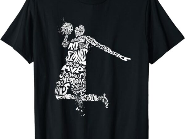 Vintage jordan basketball player birthday gifts men boys t-shirt