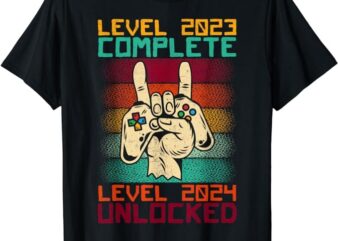 Vintage Level 2023 Complete Level 2024 Unlocked Controller T-Shirt