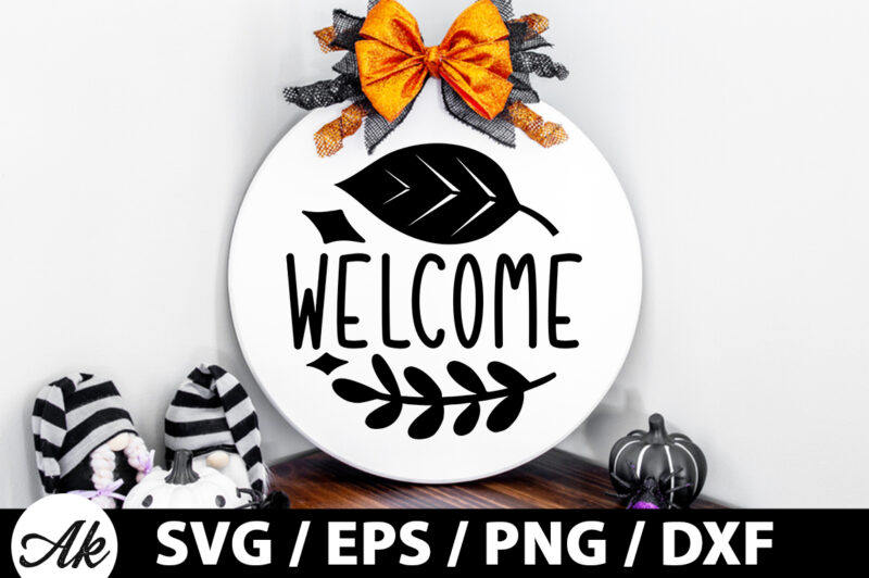 Fall Round Sign SVG Bundle