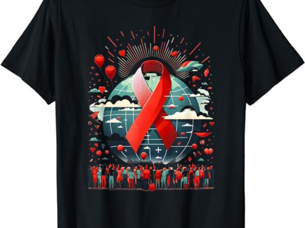 World aids day 2023 t-shirt