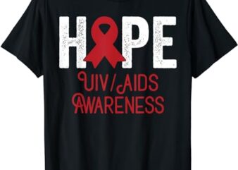 World Aids Day Costume Aids Hope HIV AIDS Awareness T-Shirt