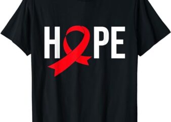 World Aids Day Costume Aids Hope HIVAIDS Awareness T-Shirt