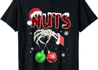 Xmas Chestnuts Chest Nuts Christmas Funny Couple Matching T-Shirt