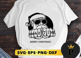 Xmas Time Merry Christmas SVG, Merry Christmas SVG, Xmas SVG PNG DXF EPS