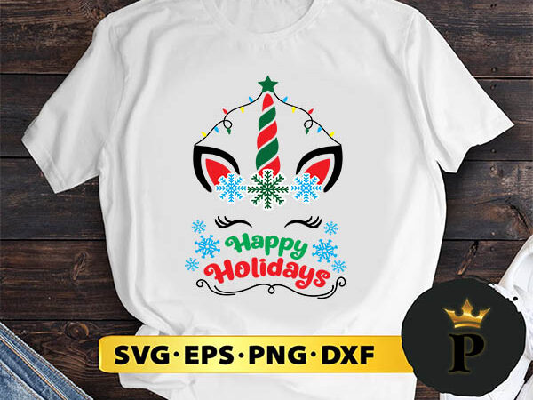 Xmas unicorn svg, merry christmas svg, xmas svg png dxf eps graphic t shirt