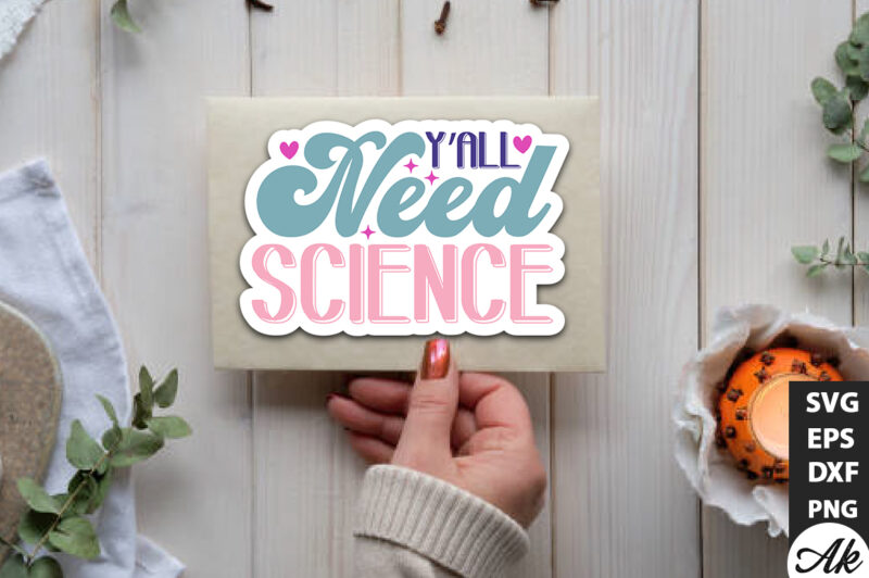 Stickers Science SVG Bundle