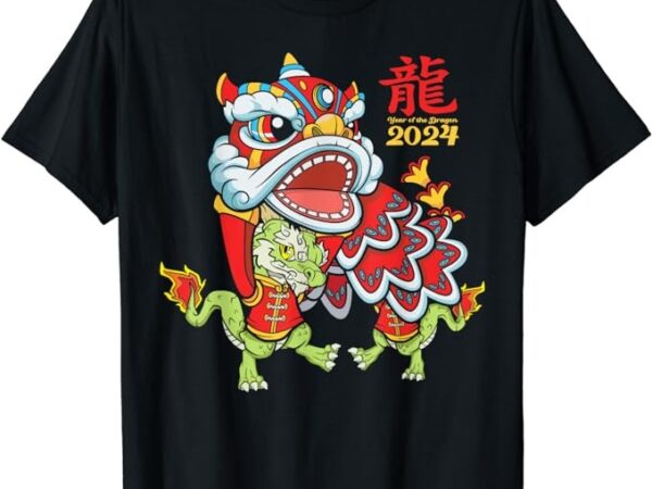 Year of the dragon 2024 chinese new year zodiac lunar t-shirt 1