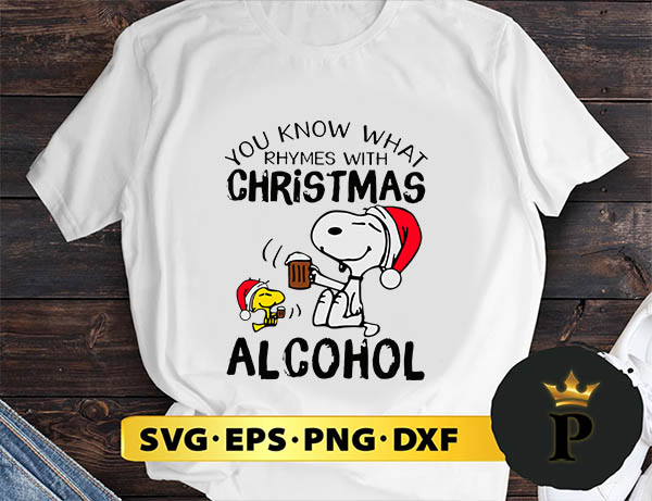 You Know What Rhymes With Christmas SVG, Merry Christmas SVG, Xmas SVG PNG DXF EPS