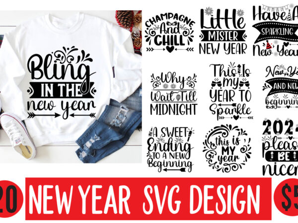 New year svg design bundle,new year 2024,new year decorations 2024, new year decorations, new year hats 2024,new year earrings, new year hea