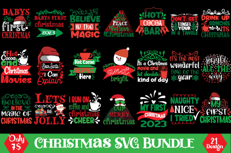 Christmas SVG Bundle 2023.