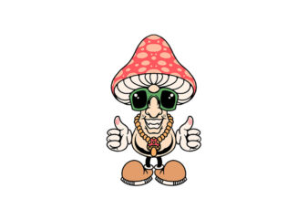 funky mushroom