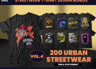 200 urban streetwear designs, t-shirt design bundle, streetwear designs, aesthetic design, urban shirt designs, graphics shirt , dtf, dtg