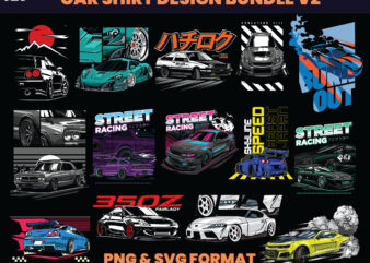 50 Sport Car Streetwear Designs, T-shirt Design bundle, Streetwear Designs, jdm Design, Urban Shirt designs, Graphics shirt , DTF, DTG