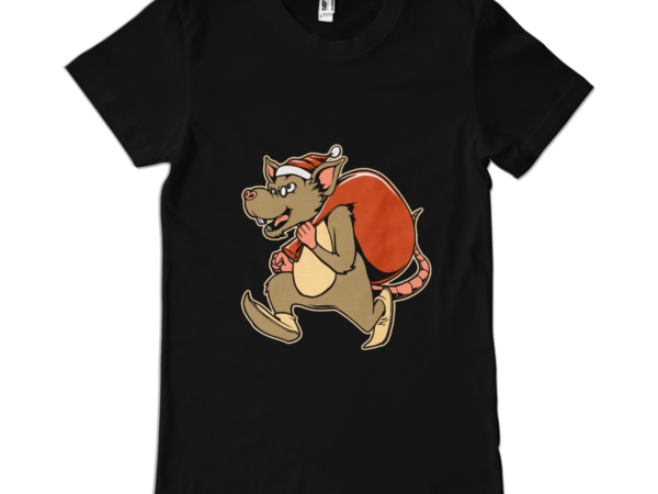 Ratclause t shirt design online