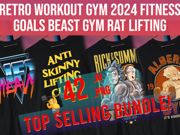 Retro fitness workout gym t shirt 2024 workout goals gym rat beast mode design