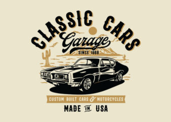 classic cars garage