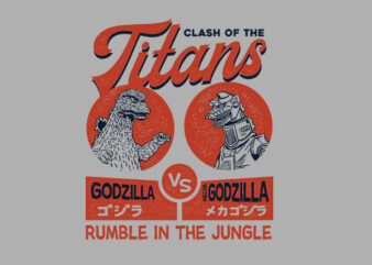 clash of the titans t shirt vector file