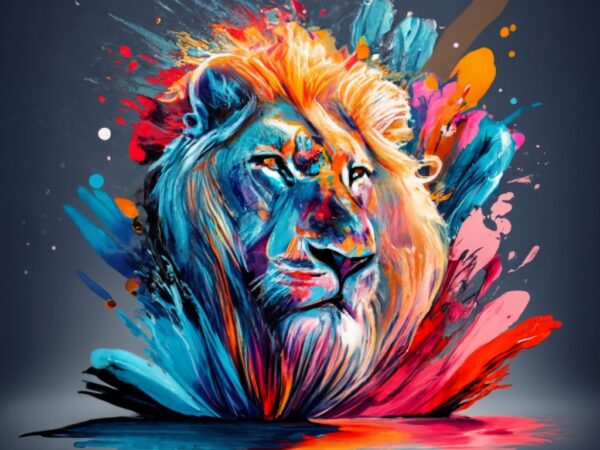 T-shirt design, gokuo. watercolor splashes png file