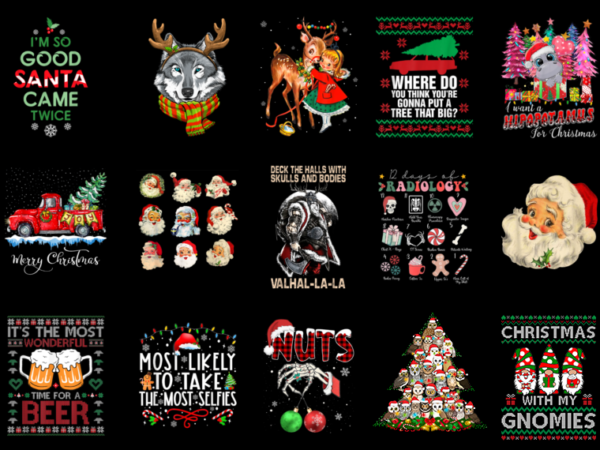 15 christmas shirt designs bundle for commercial use part 46, christmas t-shirt, christmas png file, christmas digital file, christmas gift,