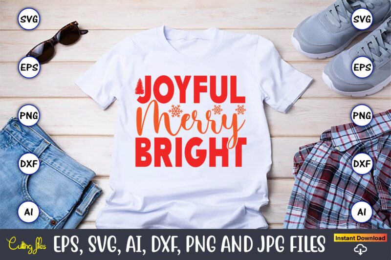 Joyful Merry Bright,Christmas,Ugly Sweater design,Ugly Sweater design Christmas, Christmas svg, Christmas Sweater, Christmas design, Christm