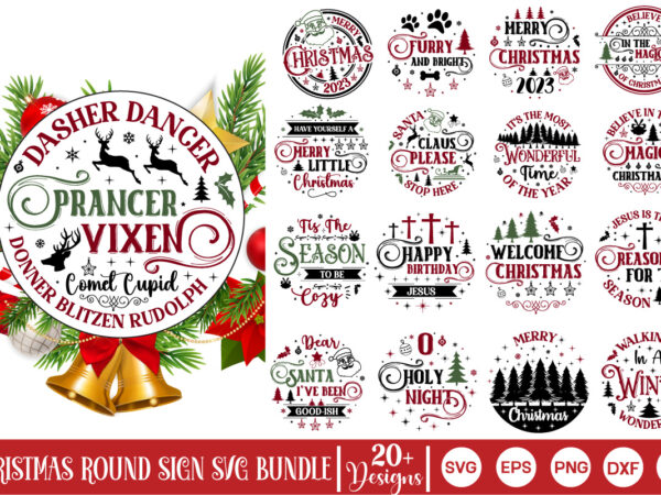 Christmas round sign t-shirt bundle, christmas wine svg design, christmas svg design, christmas wine svg bundle, quotes svg, wine svg, wine