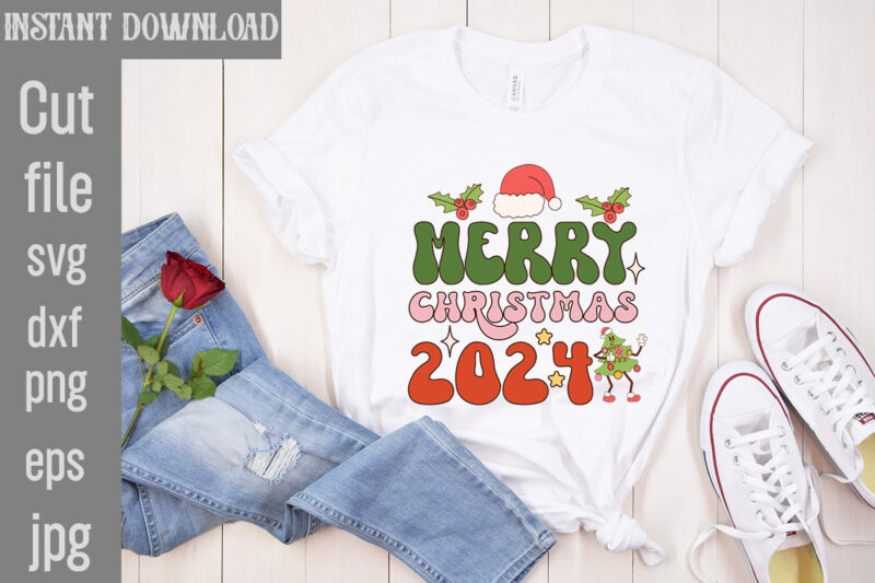 Retro Christmas T-shirt Bundle,20 Designs,on Sell Design,Big Sell Design,Png Bundle,Christmas T-shirt Designs