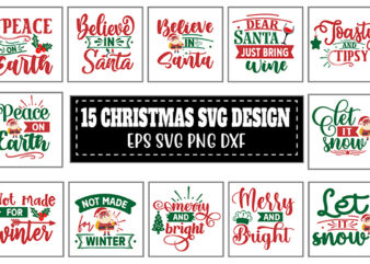 Christmas Bundle, Christmas SVG Bundle, Christmas Saying Svg, Christmas Clip Art, Cricut, Silhouette Cut File, Funny Christmas SVG Bundle t shirt vector file
