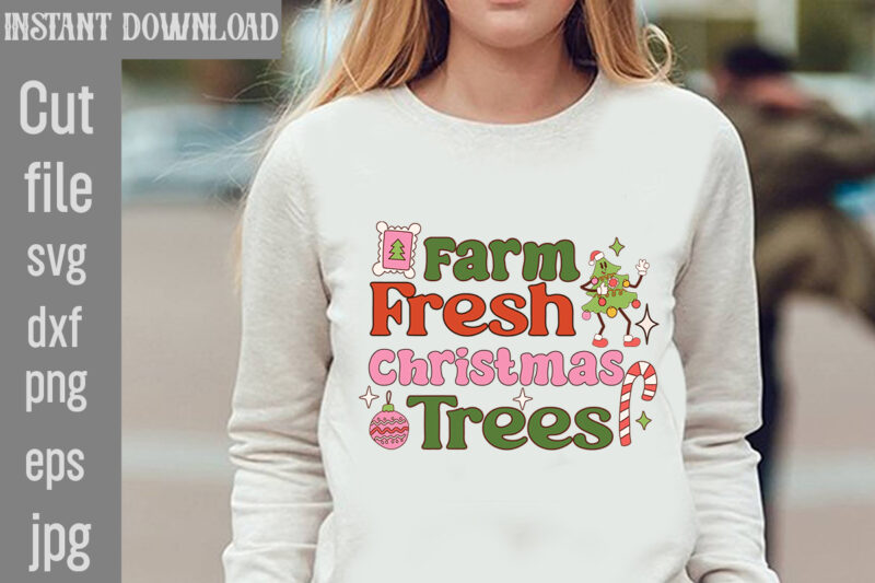 Retro Christmas T-shirt Bundle,20 Designs,on Sell Design,Big Sell Design,Png Bundle,Christmas T-shirt Designs