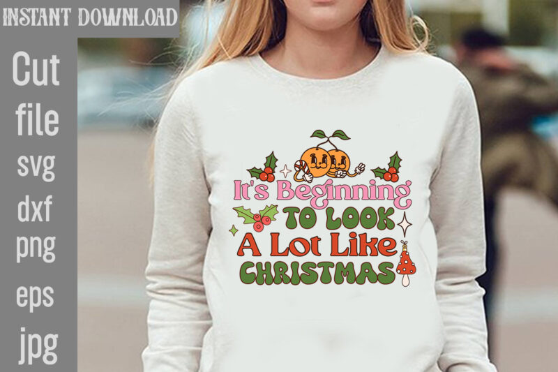 Retro Christmas T-shirt Bundle,20 Designs,on Sell Design,Big Sell Design,Png Bundle,Christmas T-shirt Designs