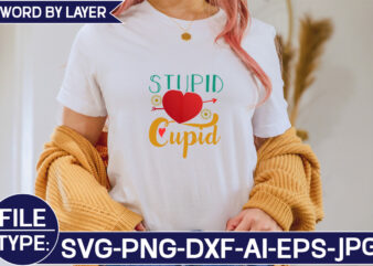 Stupid Cupid SVG Cut File
