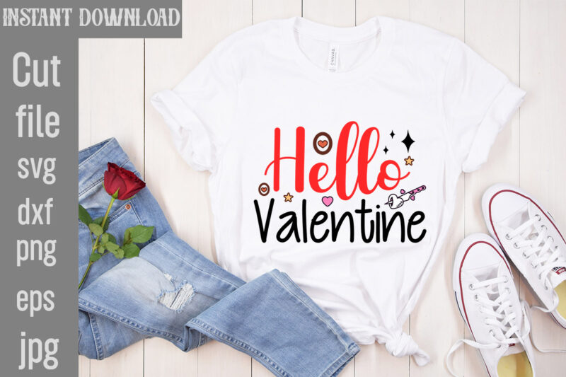 Valentine’s day t-shirt design bundle, happy valentine’s day t-shirt design, valentine svg bundle, valentine’s day sublimation png, love