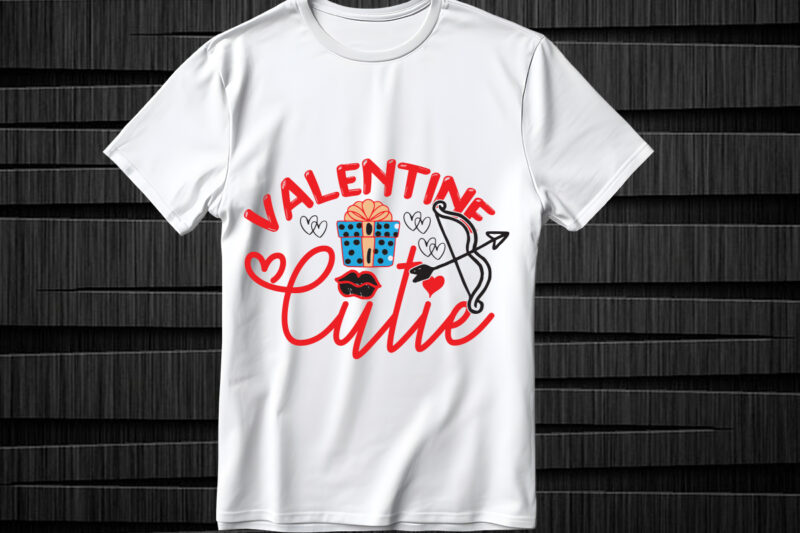 Valentine Cutie SVG design, Valentines svg bundle design, Valentines Day Svg design, Happy valentine svg design, Love Svg design, Heart sv