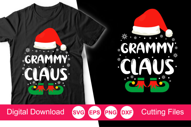 Claus Family Svg Bundle, matching family svg t-shirt, christmas svg, mama claus, daddy claus, auntie claus, nana claus, papa claus