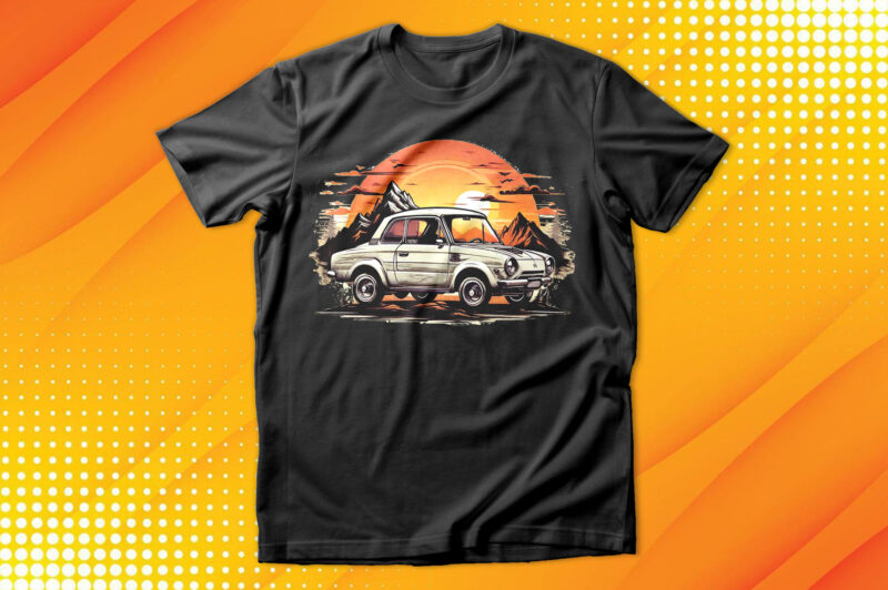 Monster Truck sunset T-Shirt