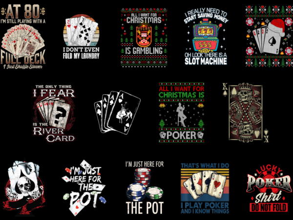 15 poker shirt designs bundle for commercial use part 11, poker t-shirt, poker png file, poker digital file, poker gift, poker download
