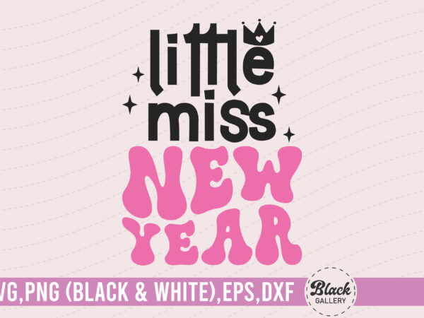 Retro pink new year quote svg t shirt design online