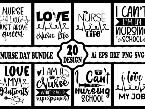 Nurse svg bundle, nurse quotes svg, nurse life, doctor svg, nurse superhero, nurse svg heart, registered nurse, cricut, silhouette T shirt vector artwork